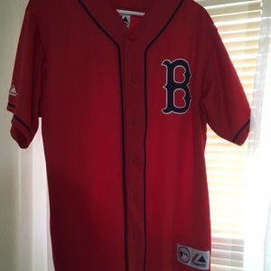 Red Button Down Boston Red Sox Unisex Shirt